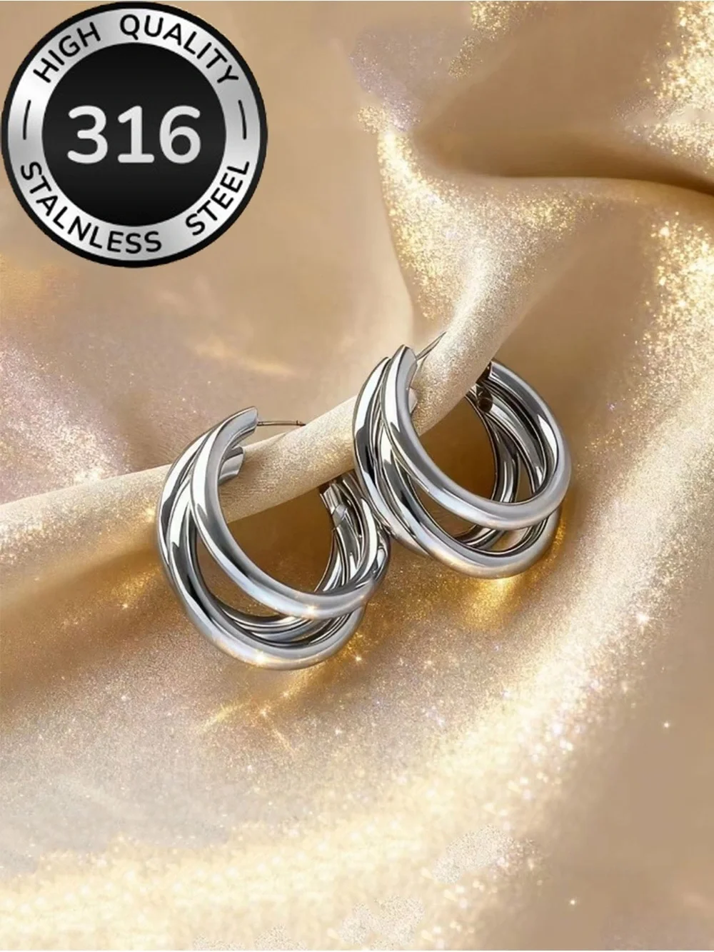N/A shiny silver